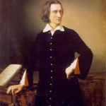 Franz Liszt portrait by Miklós Barabás